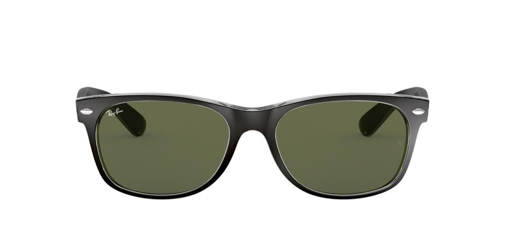 Ray-Ban RB2132 NEW WAYFARER - 6052 - Black On Transparent - 58 mm