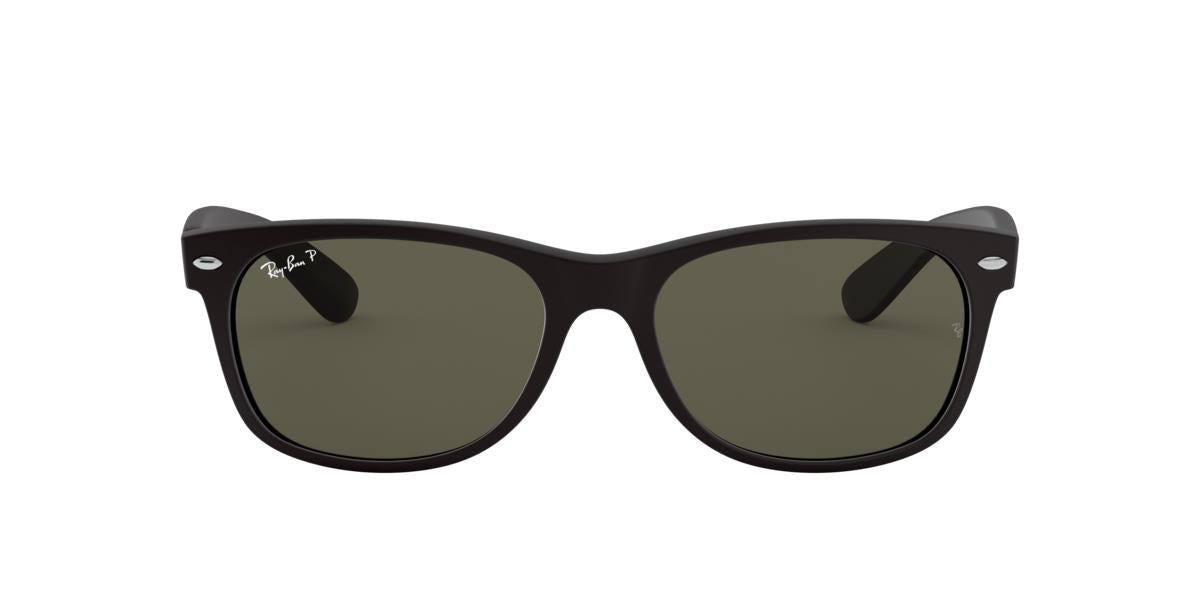 Ray-Ban RB2132 NEW WAYFARER - 622/58 - Rubber Black - 55 mm
