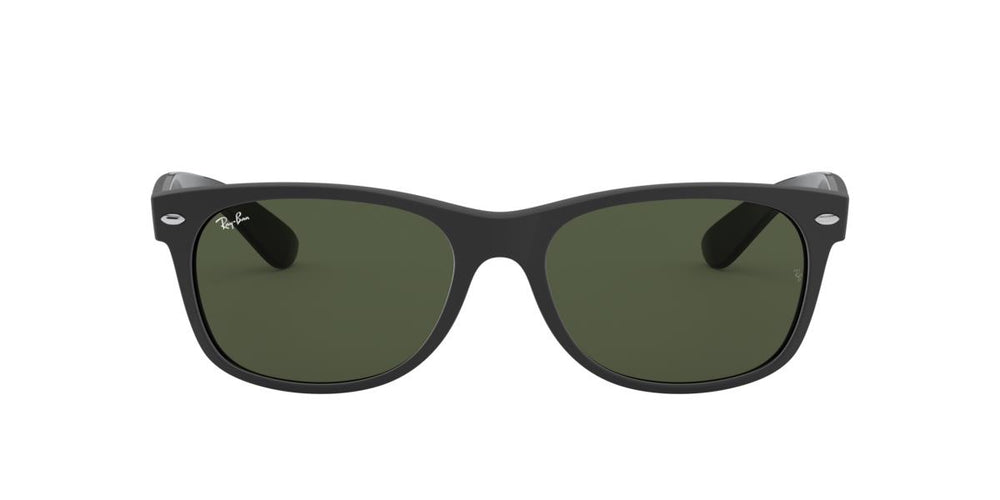 Ray-Ban RB2132 NEW WAYFARER - 646231 - Rubber Black On Black - 55 mm