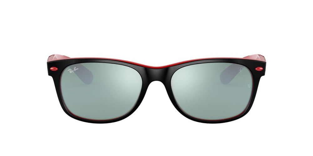 Ray-Ban RB2132M NEW WAYFARER - F63830 - Matte Black On Red - 55 mm