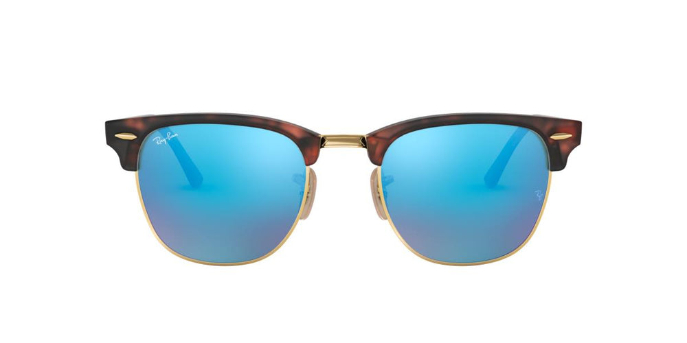 Ray-Ban RB3016 CLUBMASTER - 114517 - Sand Havana On Arista - 49 mm