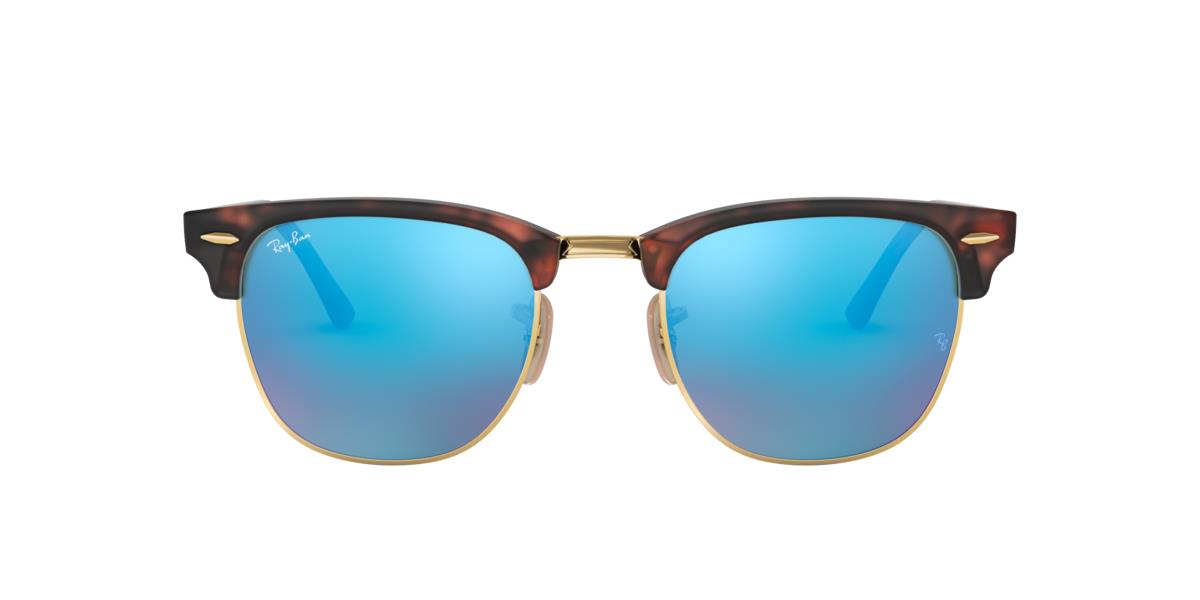 Ray-Ban RB3016 CLUBMASTER - 114517 - Sand Havana On Arista - 51 mm