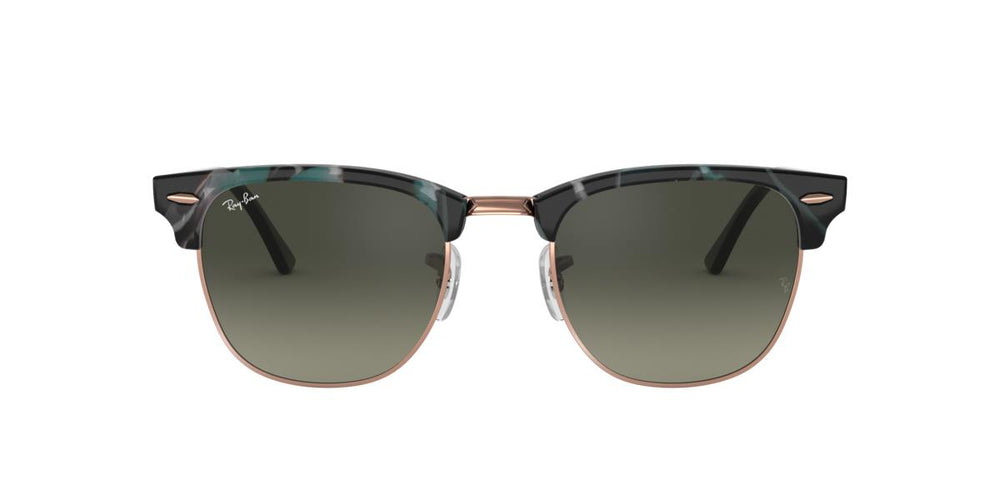 Ray-Ban RB3016 CLUBMASTER - 125571 - Spotted Grey/Green - 51 mm