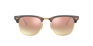 Ray-Ban RB3016 CLUBMASTER - 990/7O - Red Havana - 51 mm