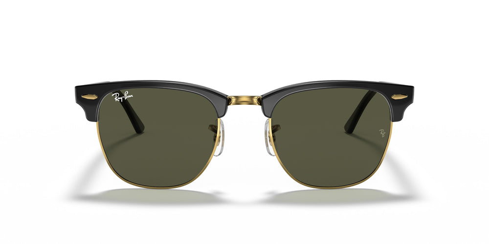 Ray-Ban RB3016 CLUBMASTER - W0365 - Black On Arista - 49 mm