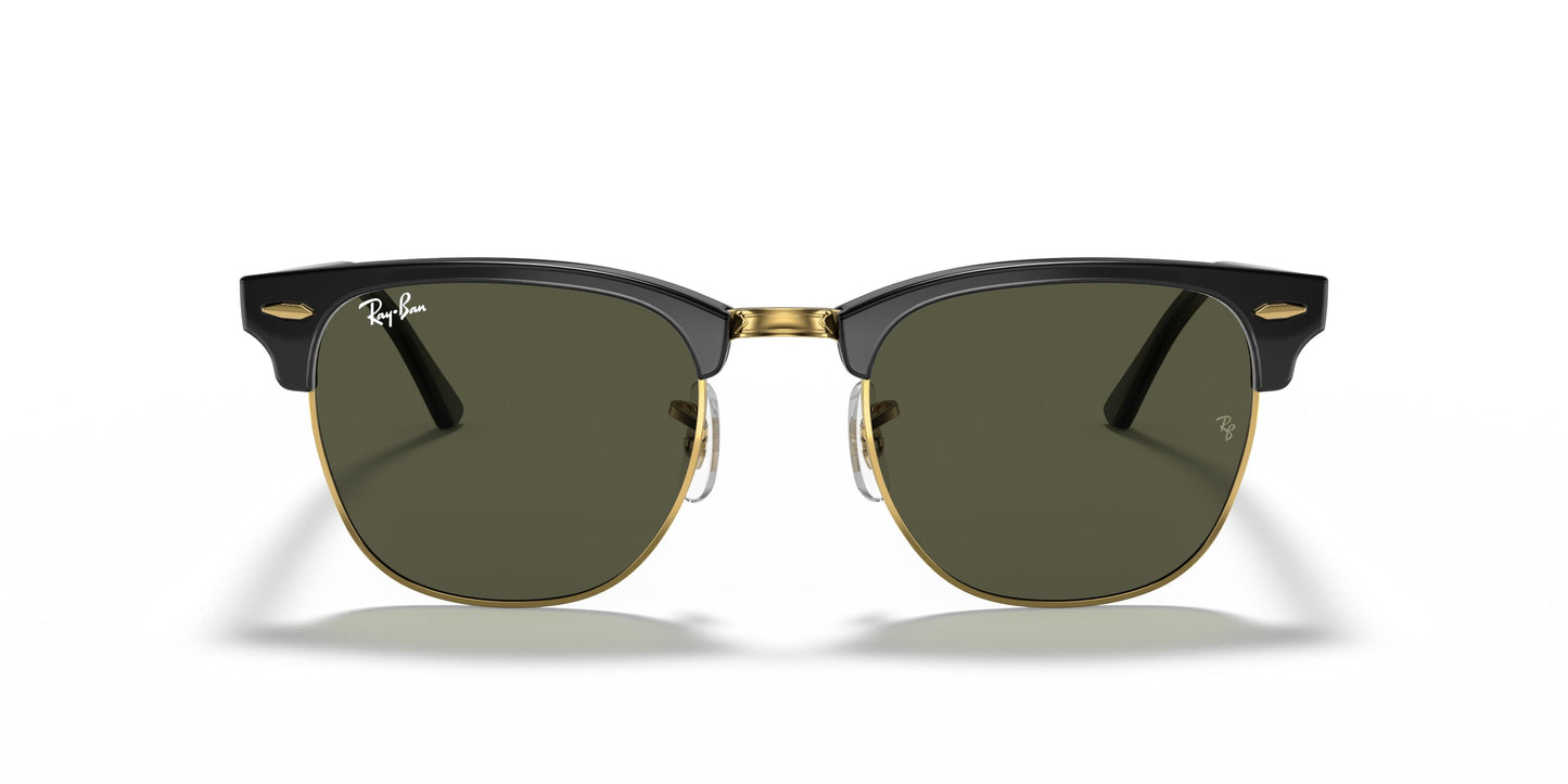 Ray-Ban RB3016 CLUBMASTER - W0365 - Black On Arista - 49 mm
