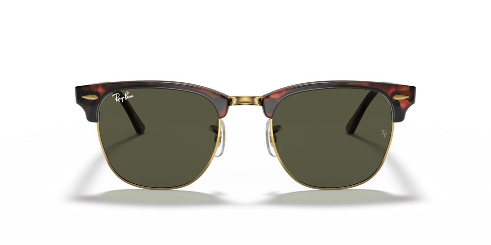 Ray-Ban RB3016 CLUBMASTER - W0366 - Mock Tortoise On Arista - 51 mm