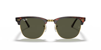 Ray-Ban RB3016 CLUBMASTER - W0366 - Mock Tortoise On Arista - 49 mm