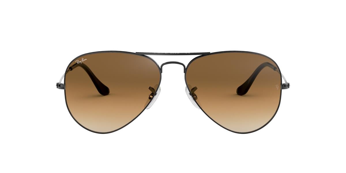 Ray-Ban RB3025 AVIATOR LARGE METAL - 004/51 - Gunmetal - 58 mm