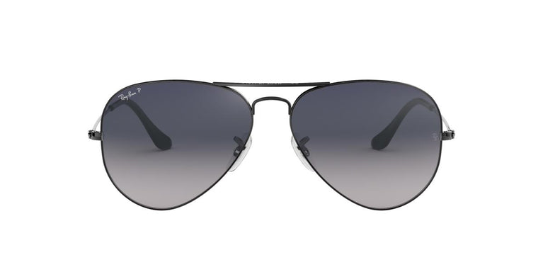 Ray-Ban RB3025 AVIATOR LARGE METAL - 004/78 - Gunmetal - 58 mm