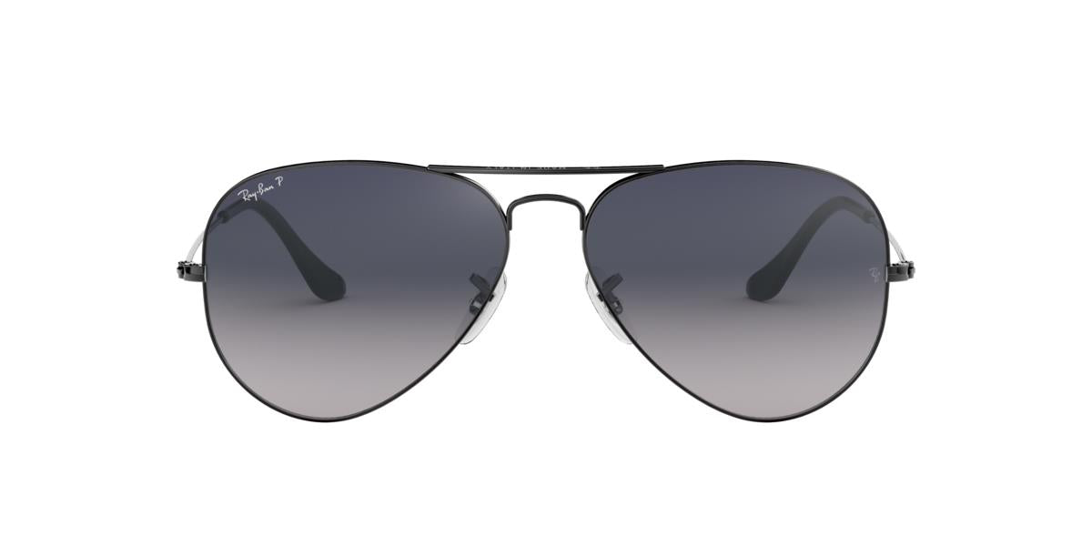 Ray-Ban RB3025 AVIATOR LARGE METAL - 004/78 - Gunmetal - 55 mm