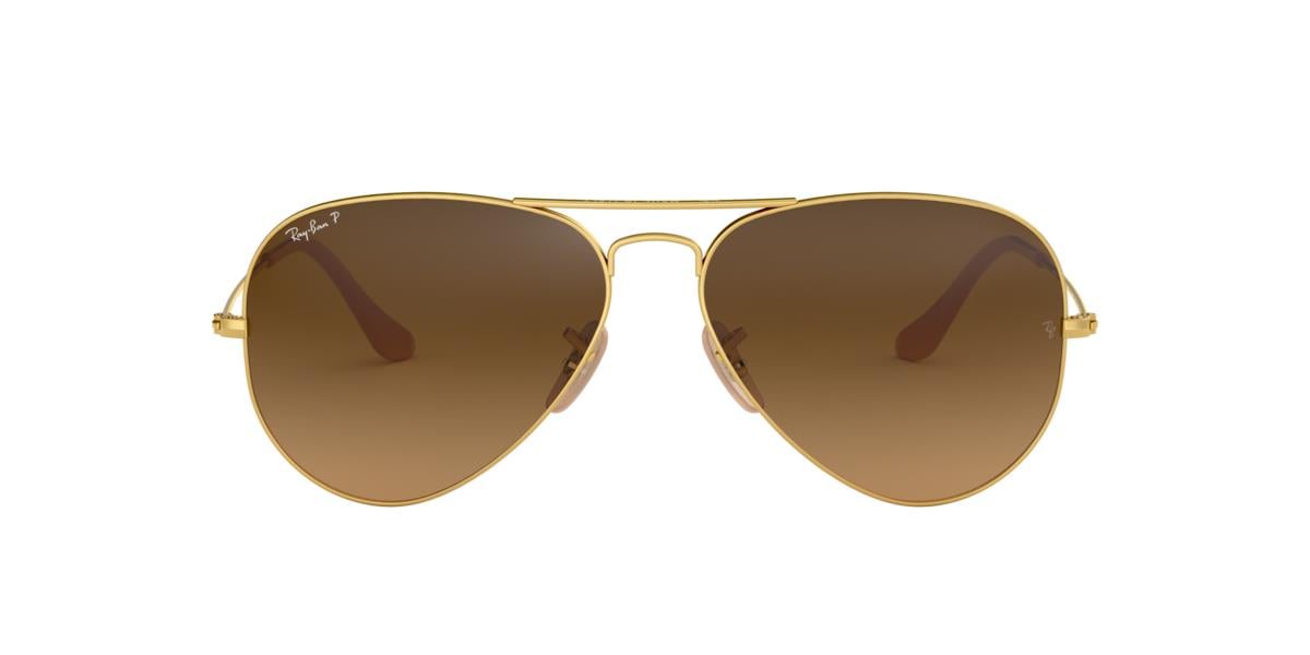Ray-Ban RB3025 AVIATOR LARGE METAL - 112/M2 - Matte Arista - 58 mm