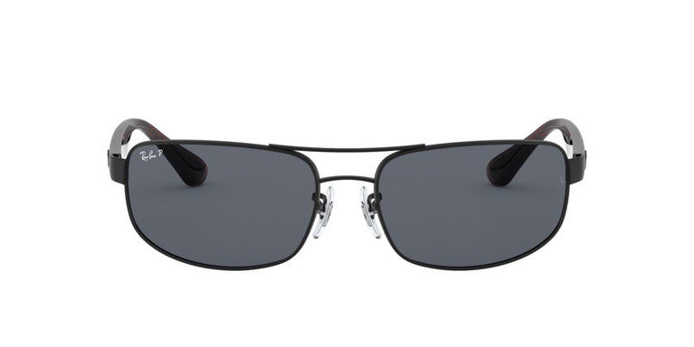 Ray-Ban RB3445 RB3445 - 006/P2 - Matte Black - 61 mm