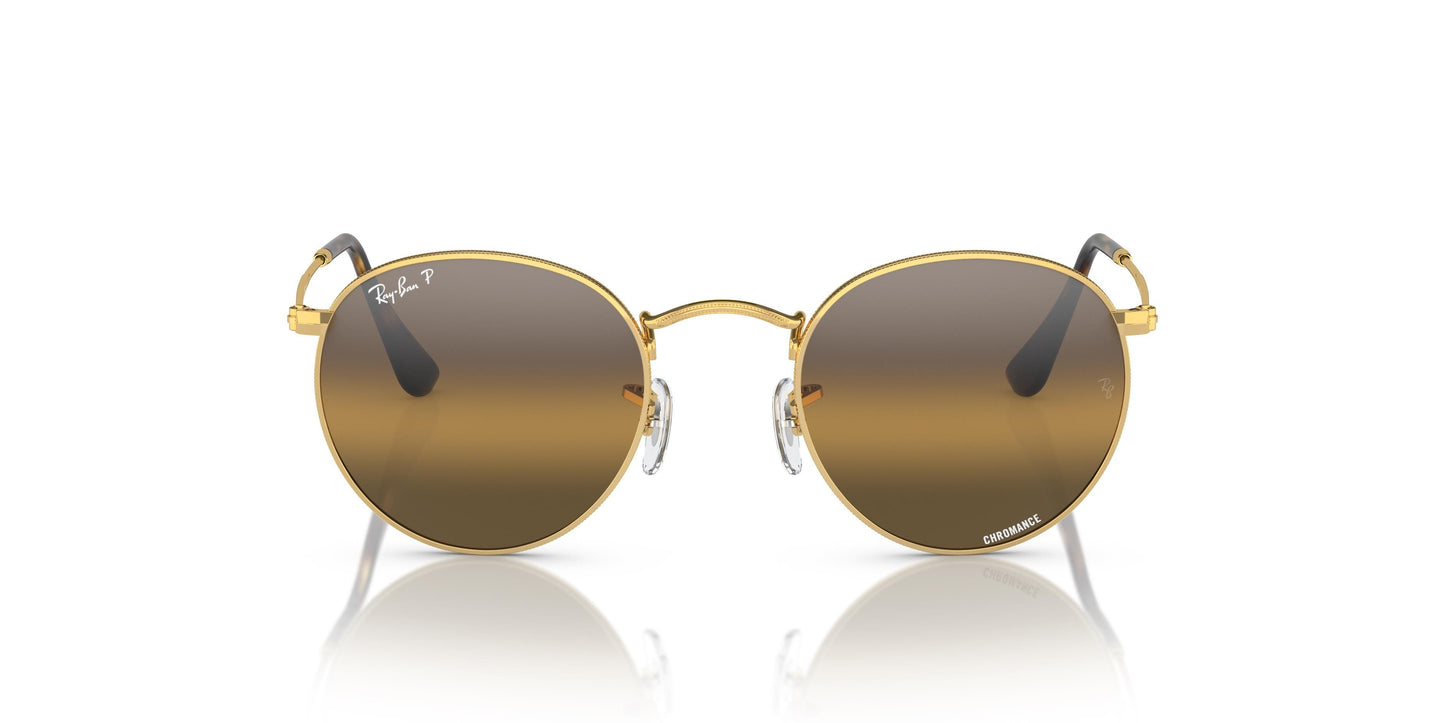 Ray-Ban RB3447 ROUND METAL 001/G5 53