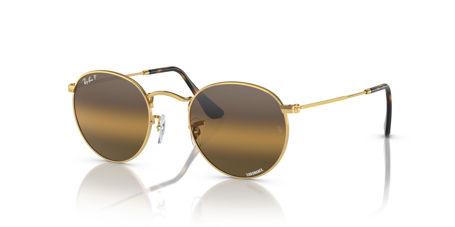 Ray-Ban RB3447 ROUND METAL 001/G5 53