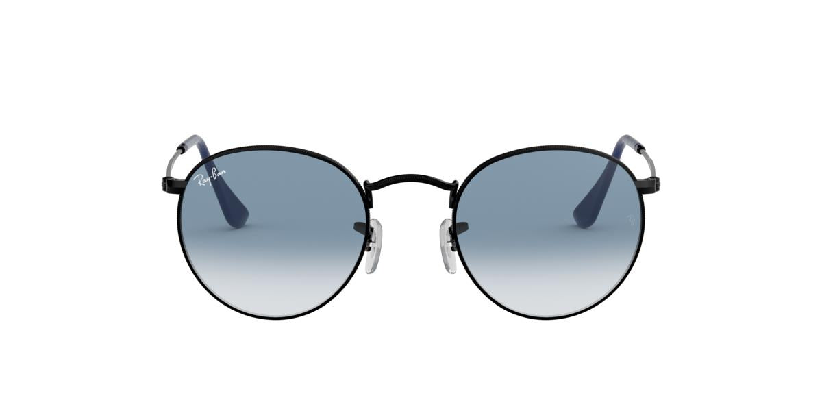 Ray-Ban RB3447 ROUND METAL - 006/3F - Matte Black - 50 mm