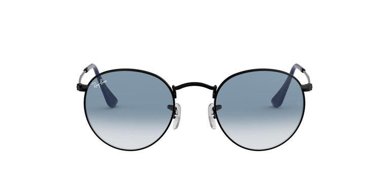 Ray-Ban RB3447 ROUND METAL - 006/3F - Matte Black - 50 mm