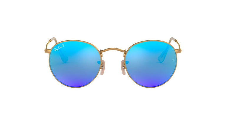 Ray-Ban RB3447 ROUND METAL - 112/4L - Matte Arista - 50 mm