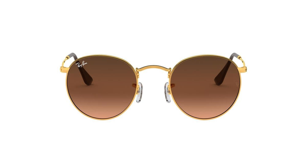 Ray-Ban RB3447 ROUND METAL - 9001A5 - Light Bronze - 47 mm