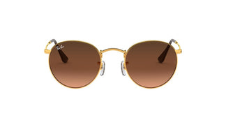 Ray-Ban RB3447 ROUND METAL - 9001A5 - Light Bronze - 47 mm