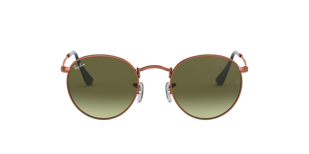 Ray-Ban RB3447 ROUND METAL - 9002A6 - Medium Bronze - 53 mm
