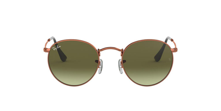 Ray-Ban RB3447 ROUND METAL - 9002A6 - Medium Bronze - 53 mm