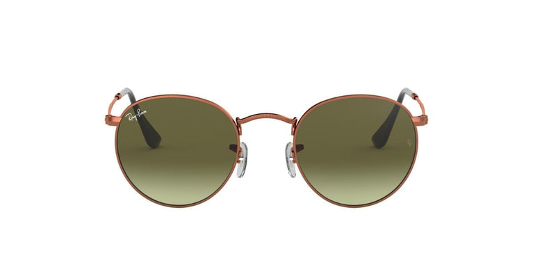 Ray-Ban RB3447 ROUND METAL - 9002A6 - Medium Bronze - 47 mm