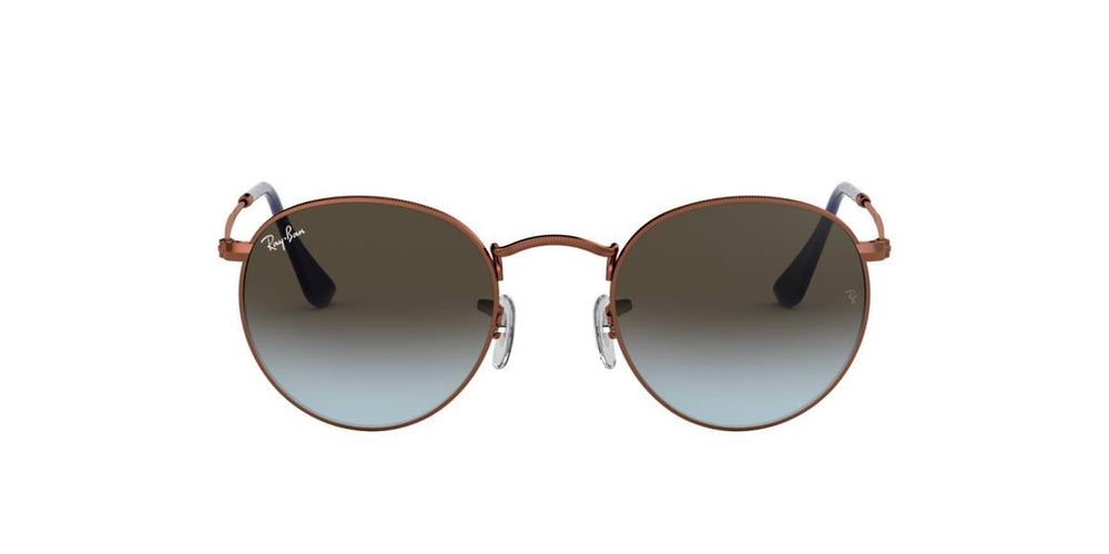 Ray-Ban RB3447 ROUND METAL - 900396 - Dark Bronze - 50 mm