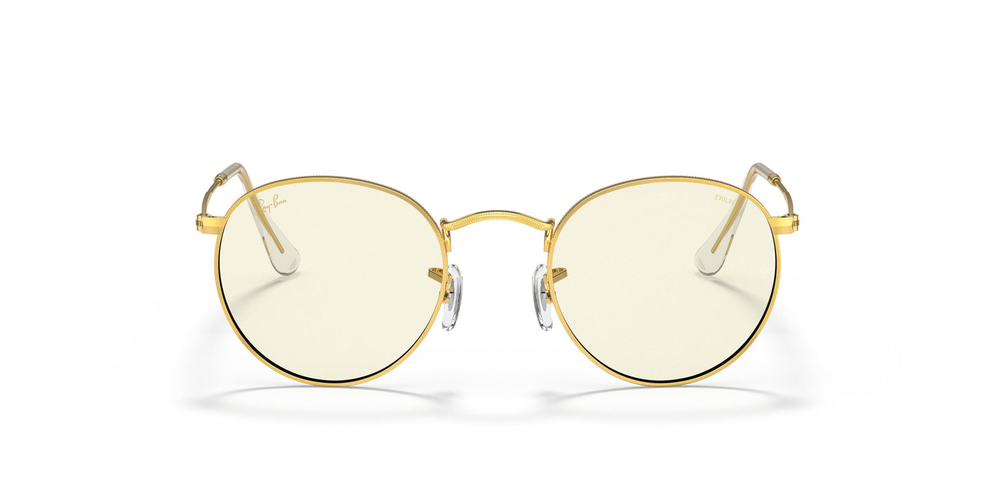 Ray-Ban RB3447 ROUND METAL 9196BL 50