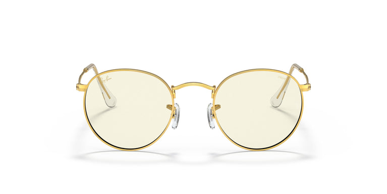 Ray-Ban RB3447 ROUND METAL 9196BL 50