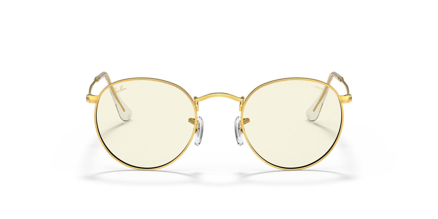 Ray-Ban RB3447 ROUND METAL 9196BL 47