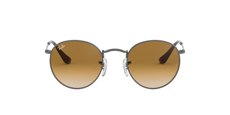 Ray-Ban RB3447N ROUND METAL - 004/51 - Gunmetal - 53 mm
