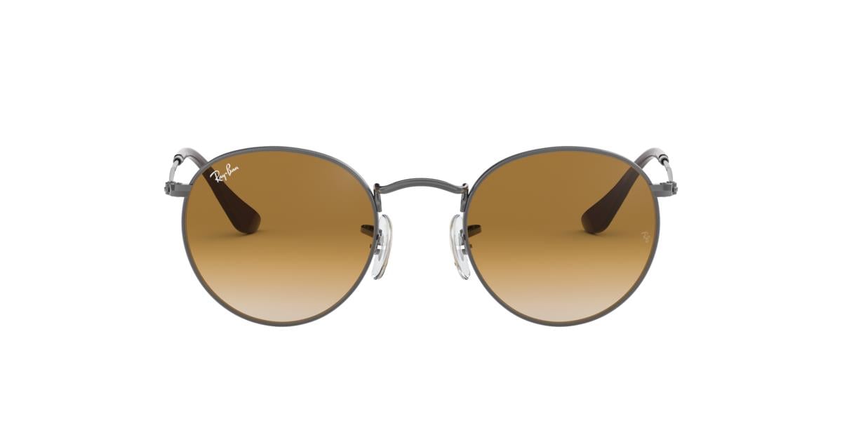 Ray-Ban RB3447N ROUND METAL - 004/51 - Gunmetal - 50 mm