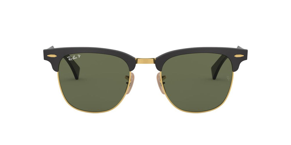 Ray-Ban RB3507 CLUBMASTER ALUMINUM - 136/N5 - Black On Arista - 51 mm