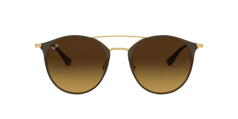 Ray-Ban RB3546 - 900985 - Brown On Arista - 52 mm