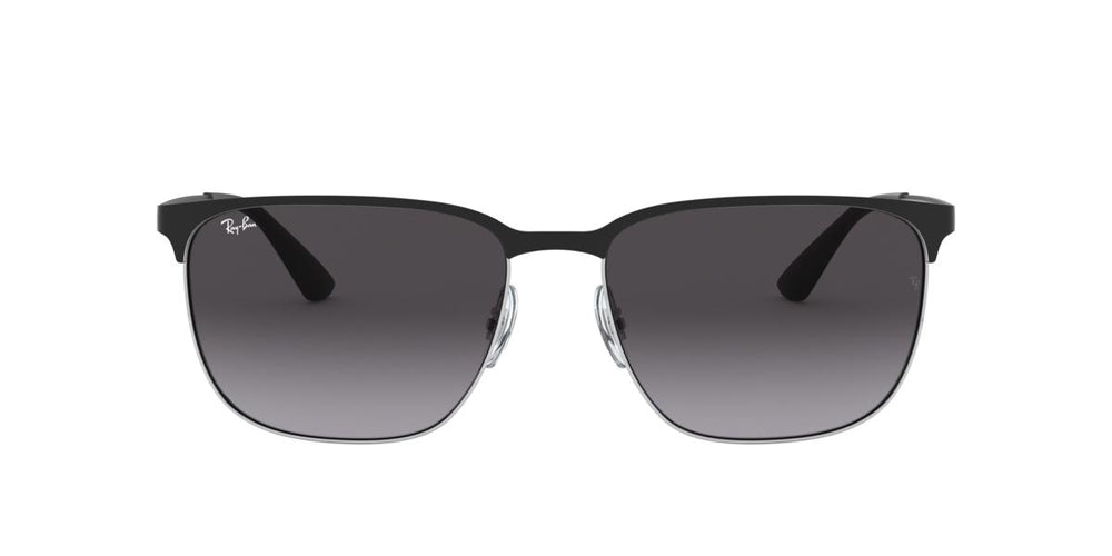 Ray-Ban RB3569 - 90048G - Black On Silver - 59 mm