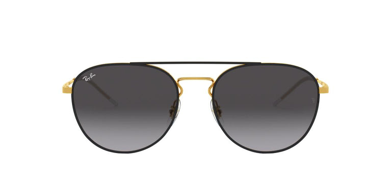 Ray-Ban RB3589 - 90548G - Black On Arista - 55 mm