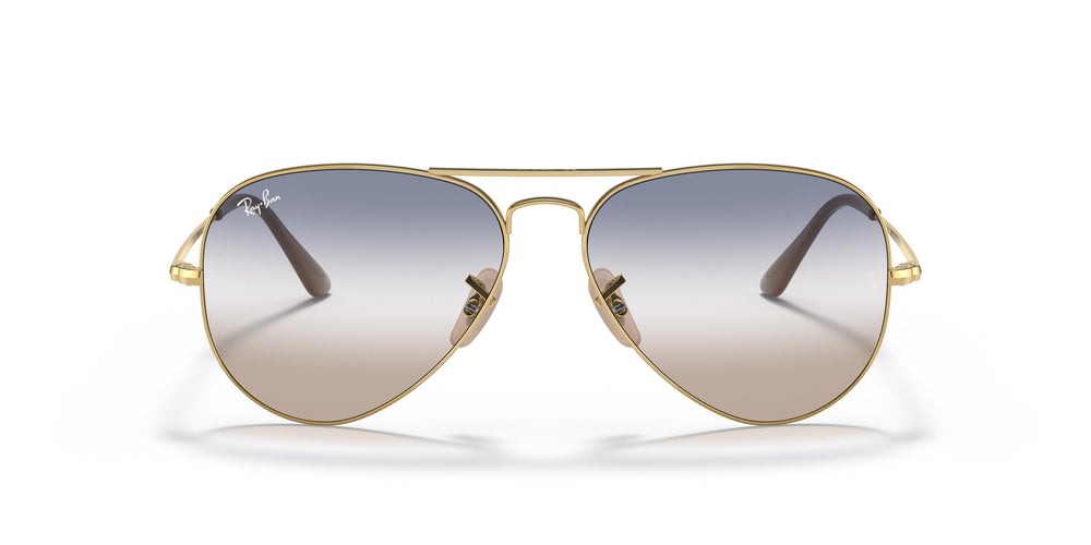 Ray-Ban RB3689 AVIATOR METAL II  001 GD 58