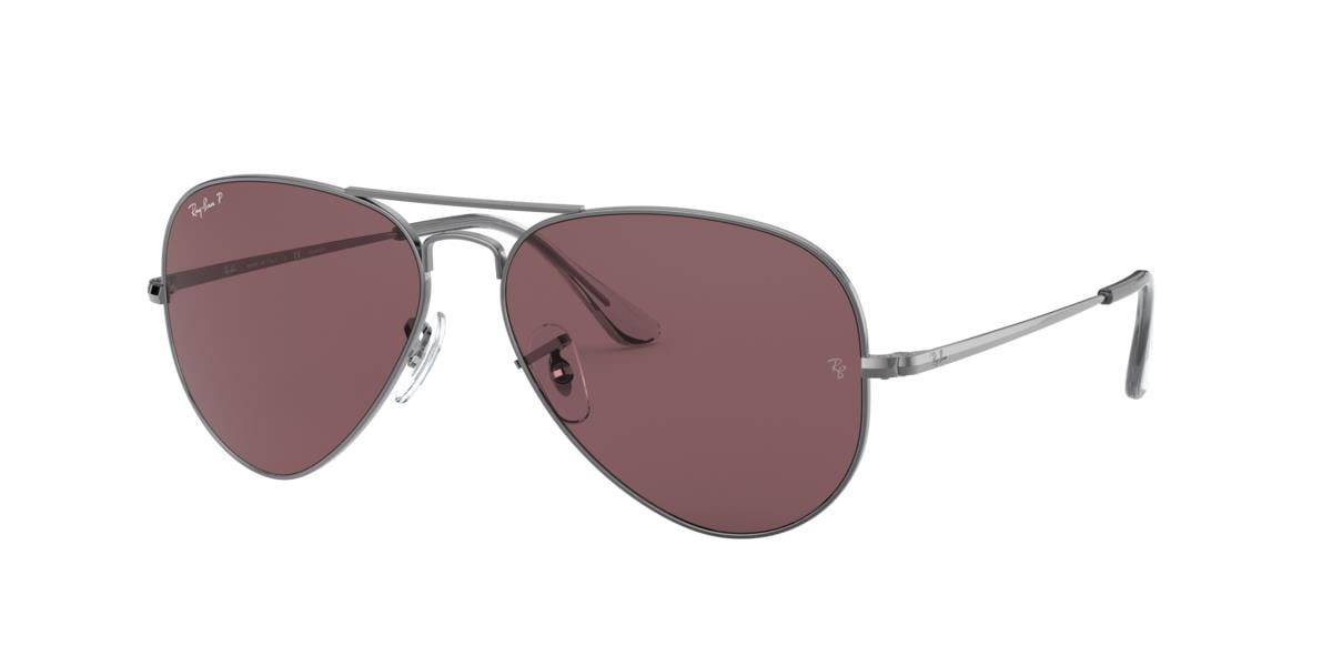 Ray-Ban RB3689 AVIATOR METAL II 004/AF 55