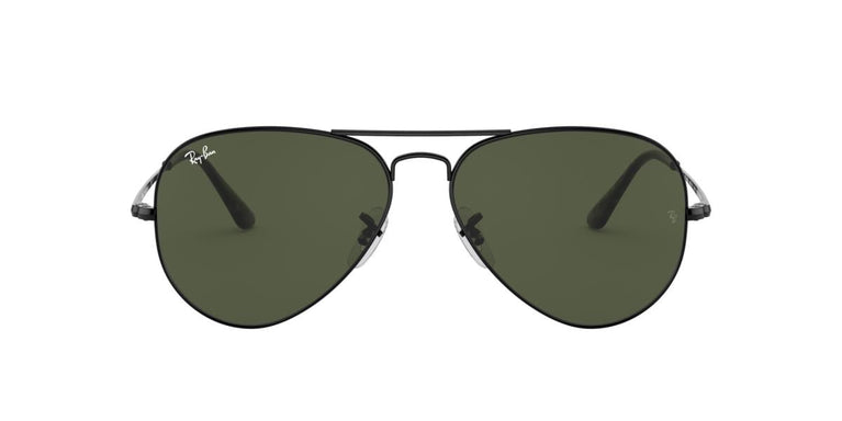 Ray-Ban RB3689 AVIATOR METAL II - 914831 - Black - 58 mm