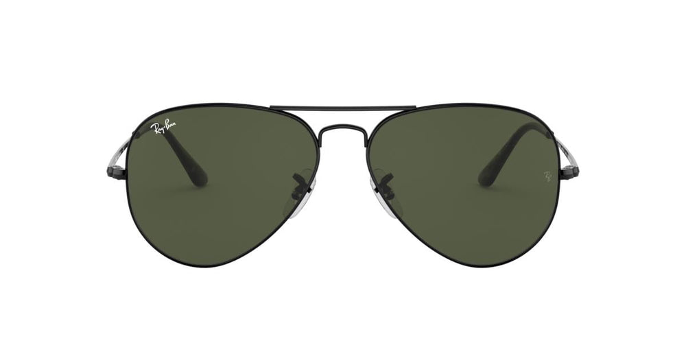 Ray-Ban RB3689 AVIATOR METAL II - 914831 - Black - 62 mm