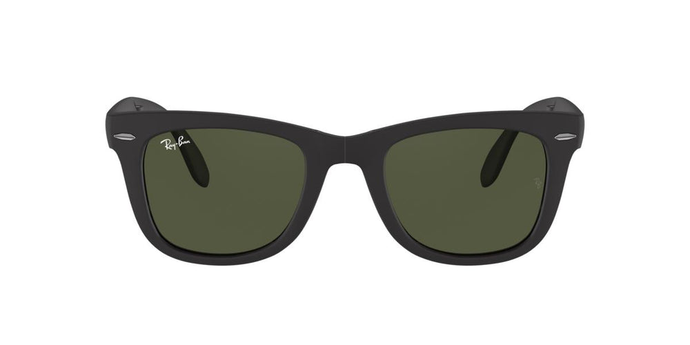 Ray-Ban RB4105 FOLDING WAYFARER - 601S - Matte Black - 54 mm
