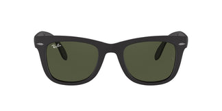 Ray-Ban RB4105 FOLDING WAYFARER - 601S - Matte Black - 50 mm