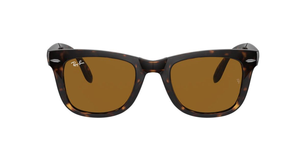 Ray-Ban RB4105 FOLDING WAYFARER - 710 - Light Havana - 54 mm