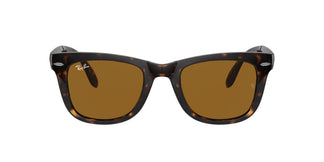 Ray-Ban RB4105 FOLDING WAYFARER - 710 - Light Havana - 54 mm