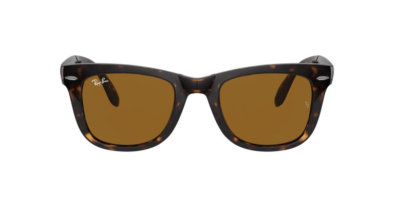 Ray-Ban RB4105 FOLDING WAYFARER - 710 - Light Havana - 54 mm