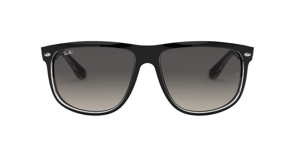 Ray-Ban RB4147 BOYFRIEND - 603971 - Black On Transparent - 60 mm