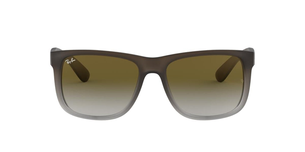 Ray-Ban RB4165 JUSTIN - 854/7Z - Rubber Brown On Grey - 55 mm