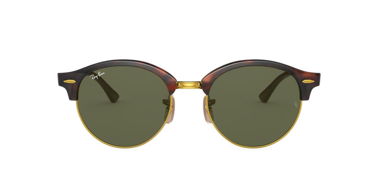 Ray-Ban RB4246 CLUBROUND - 990 - Red Havana - 51 mm