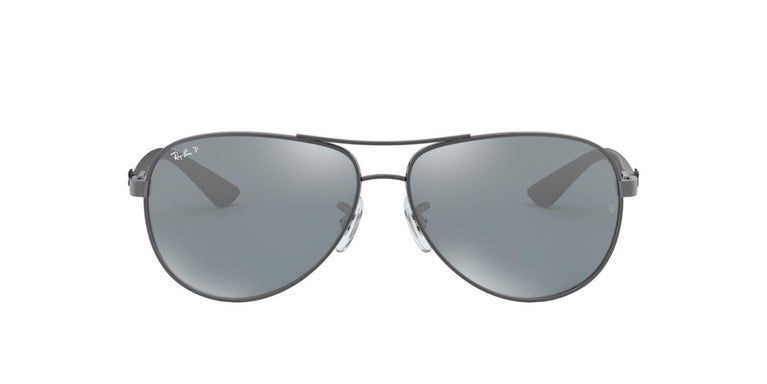 Ray-Ban RB8313 CARBON FIBRE - 004/K6 - Gunmetal - 61 mm